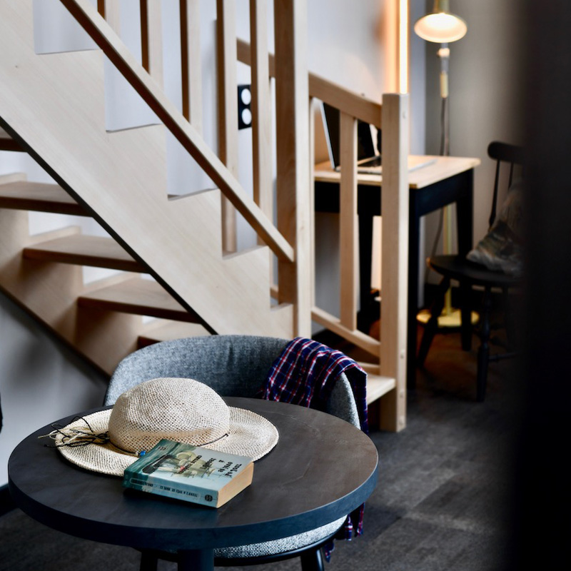 produits disponibles dans la chambre de l'hotel