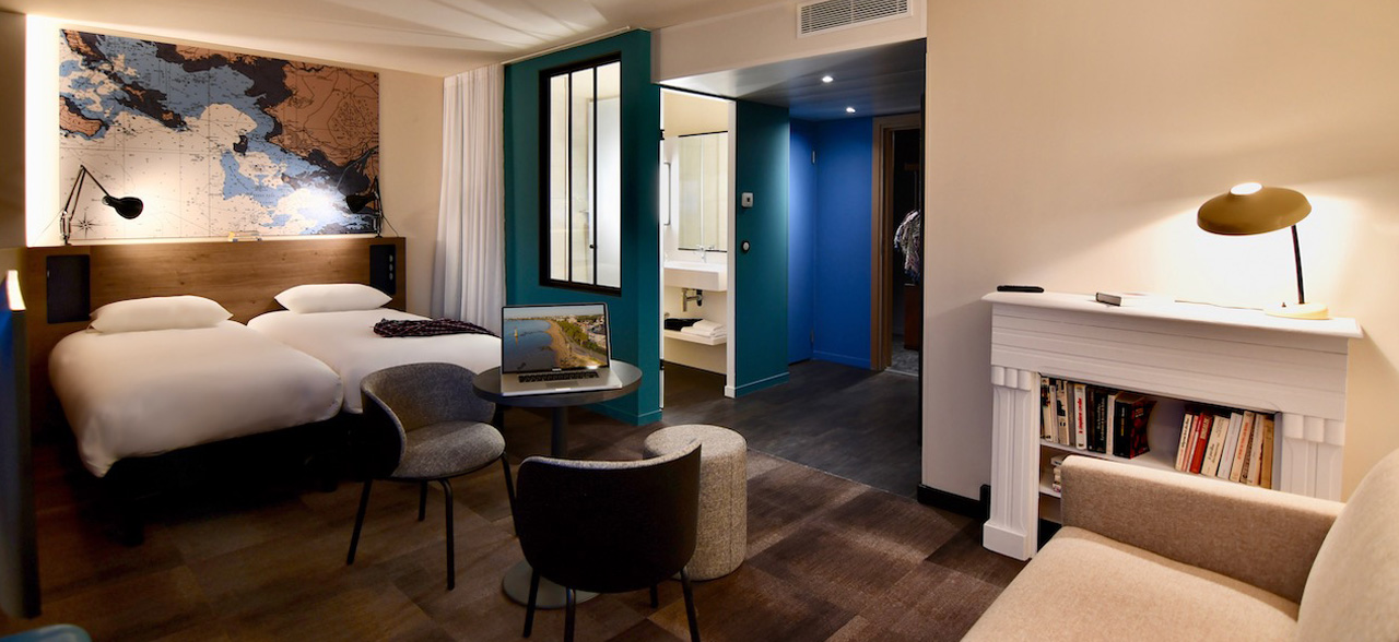chambre triple hotel saint-nazaire