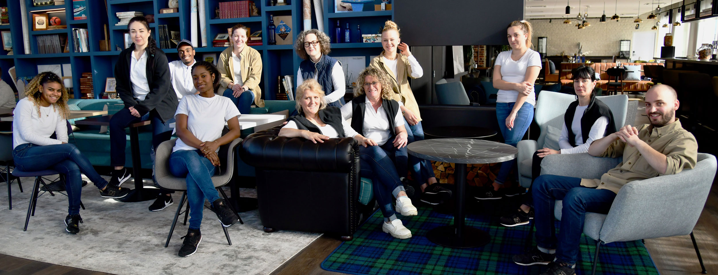 &Eacute;quipe de l'h&ocirc;tel Ibis styles et Budget Saint-Nazaire