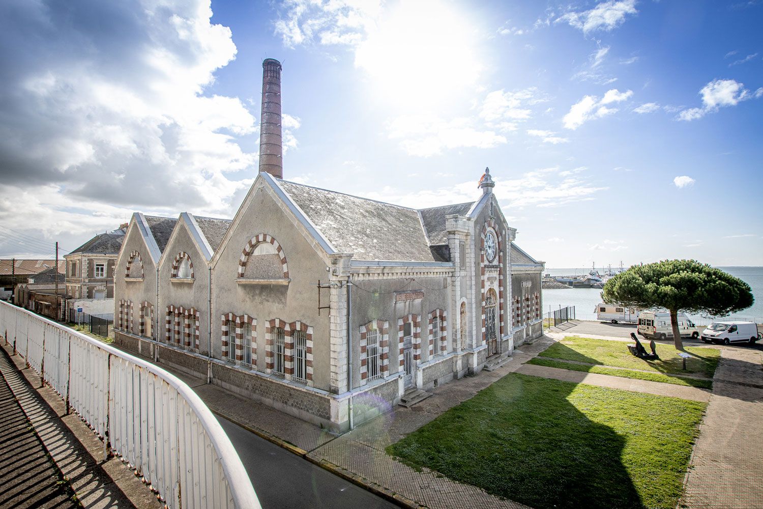 L'usine élévatoire de Saint-Nazaire